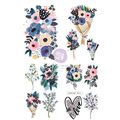 3 Pack - Spring Abstract Cut-Out & Sticker Sheets 5"X8" 8/Sheets- - P661588