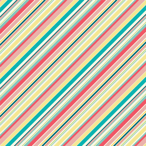 25 Pack Book Club Double-Sided Cardstock 12"X12"-Storied Stripe PBCL12-4250