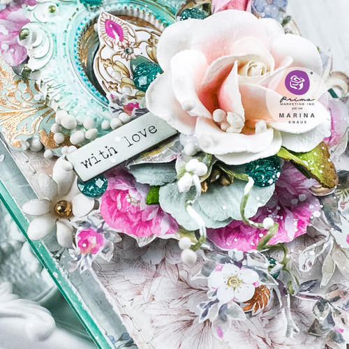 3 Pack - Prima Marketing Chipboard Stickers 32/Pkg-Avec Amour, W/Foil Accents - AA662127 3 Pack - Prima Marketing Chipboard Stickers 32/Pkg-Avec Amour, W/Foil Accents - AA662127