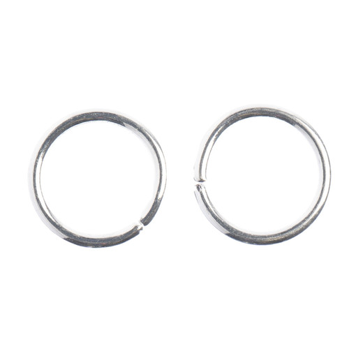 3 Pack John Bead Jump Ring Round 8mm 118/Pkg-Silver 1401005