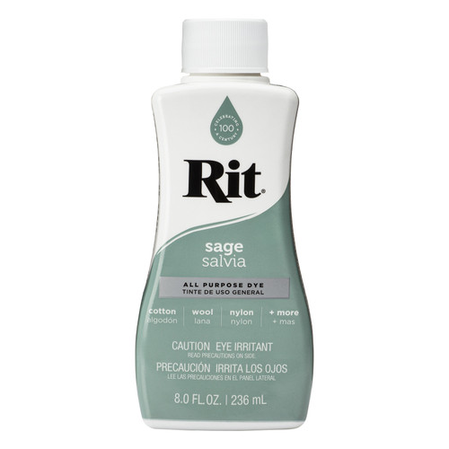 3 Pack Rit Dye Liquid 8oz-Sage Green 8-88570 - 885967885705