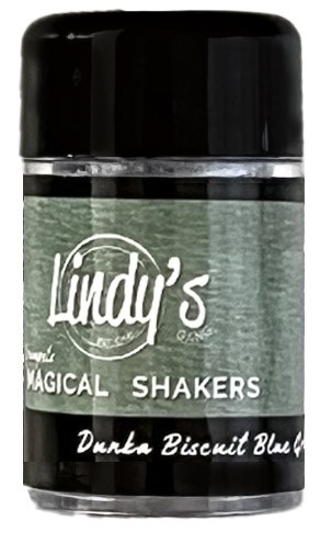 3 Pack - Lindy's Stamp Gang Magical Shaker 2.0 Individual Jar 10g-Dunka Biscuit Blue Green - MSHAKER-005 - 818495018307