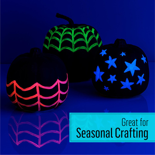 3 Pack - FolkArt Glow-in-the-Dark Acrylic Colors 2oz-Pink - GLOW2OZ-2871 3 Pack - FolkArt Glow-in-the-Dark Acrylic Colors 2oz-Pink - GLOW2OZ-2871