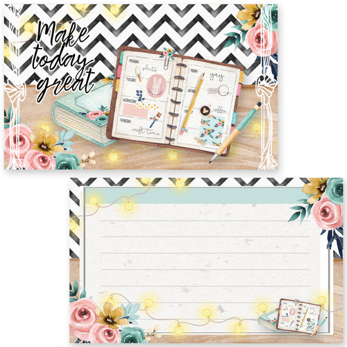 3 Pack Dream Plan Do Journal Card Pack 20/Pkg-4 Designs/5 Each MP-61212