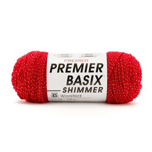 3 Pack - Premier Basix Shimmer-Red Shimmer - 2094-02 - 840166821220