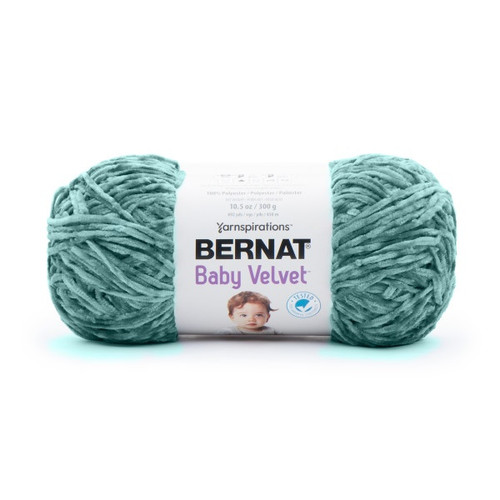2 Pack - Bernat Baby Velvet Big Ball Yarn-Misty Jungle Green - 164186-86026 - 057355446687 2 Pack - Bernat Baby Velvet Big Ball Yarn-Misty Jungle Green - 164186-86026 - 057355446687