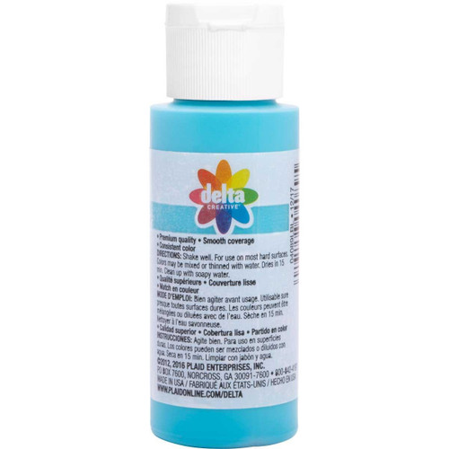 6 Pack Delta Ceramcoat Acrylic Paint 2oz-Lost Lagoon 2000-4089