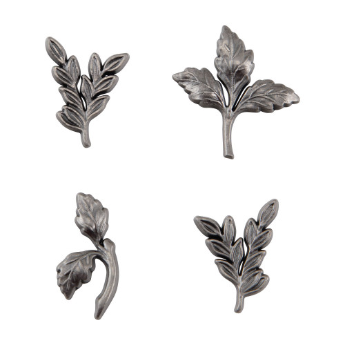 2 Pack - Idea-Ology Metal Adornments 4/Pkg-Foliage - TH94311