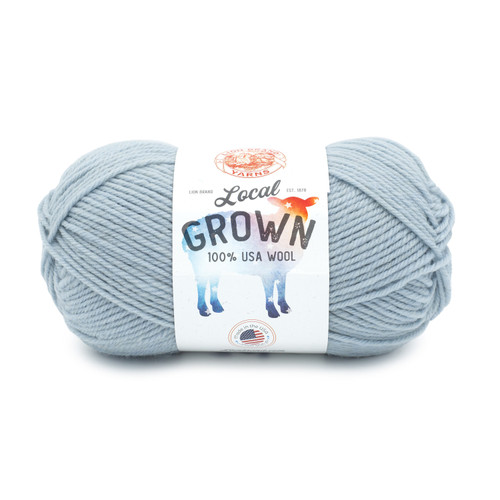 3 Pack Lion Brand Local Grown Yarn-Bluegrass 668-109 - 023032124643