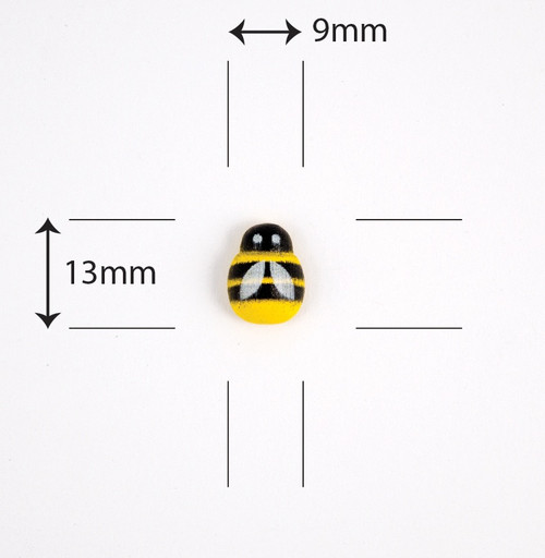 5 Pack - Craft Consortium Laser-Cut Adhesive Wooden Shapes 30/Pkg-Let Spring Begin Bees - CWDNS021