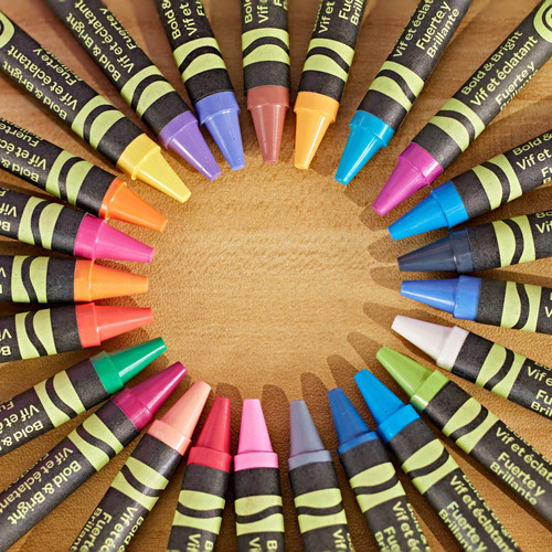 3 Pack - Crayola Construction Paper Crayons 24/Pkg-Bright - 523463 3 Pack - Crayola Construction Paper Crayons 24/Pkg-Bright - 523463