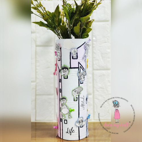 3 Pack Dress My Craft Transfer Me Sheet A4-Alien Characters MCDP4655