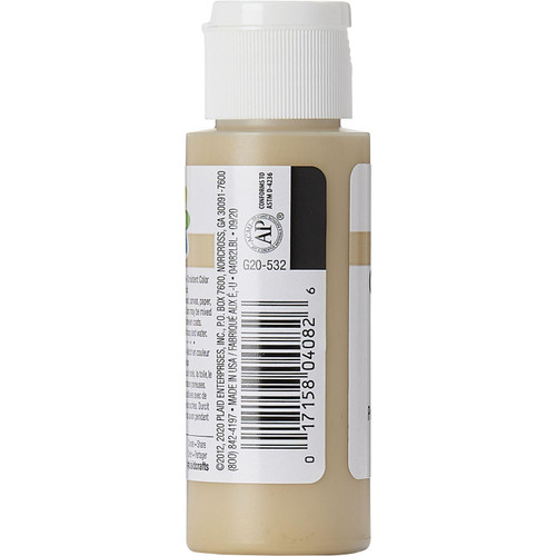 6 Pack - Delta Ceramcoat Acrylic Paint 2oz-Jute - 2000-4082