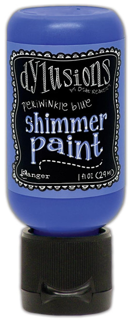 3 Pack Dylusions Shimmer Paint 1oz-Periwinkle Blue DYU-81432 - 789541081432
