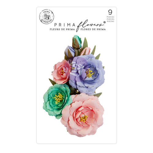 3 Pack Prima Marketing Mulberry Paper Flowers-Sunshine Plant/The Plant Department P664350 - 655350664350