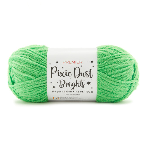 3 Pack - Premier Pixie Dust Brights Yarn-Lucky Clover - 2096-03 - 840166821480