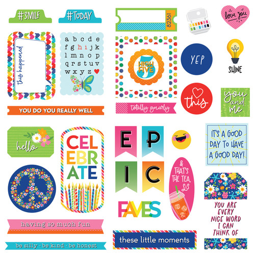 3 Pack - Serendipity Ephemera Cardstock Die-Cuts- - PSRN4056