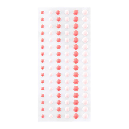 3 Pack Spellbinders Dimensional Enamel Dots-Two Tone Pink SCS288