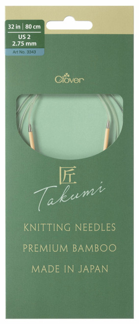 3 Pack TAKUMI Pro Circular Knitting Needles 32"-US 2 / 2.75 mm 3343 - 051221233432