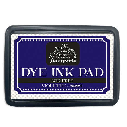 3 Pack Stamperia Dye Ink Pad-Violette WKPR-18 - 5993110029786