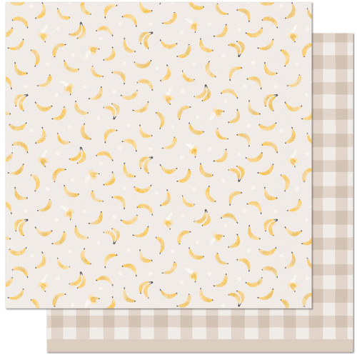 12 Pack Fruit Salad Double-Sided Cardstock 12"X12"-So A-Peel-Ing LFFS12-3152 - 789554579209