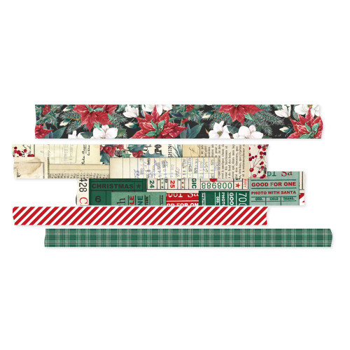 2 Pack Simple Vintage 'Tis The Season Washi Tape 5/PkgSVS20733