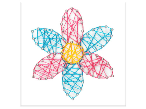 3 Pack Krafty Kids String Art Kit-Daisy CK134-A