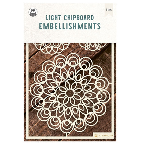 3 Pack Hello Autumn Light Chipboard Embellishments 4"X6" 3/PkgP13HAU47 - 5904619322001