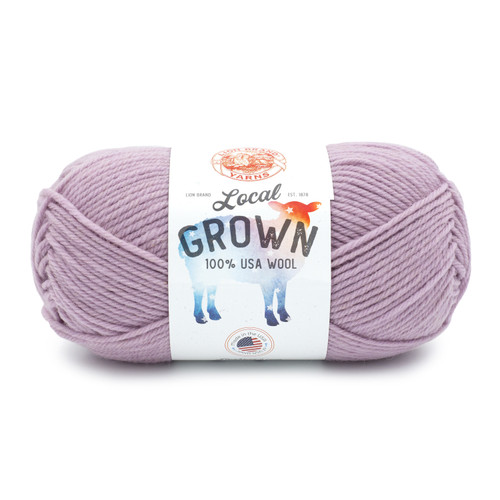 3 Pack Lion Brand Local Grown Yarn-Lilac 668-191 - 023032124803