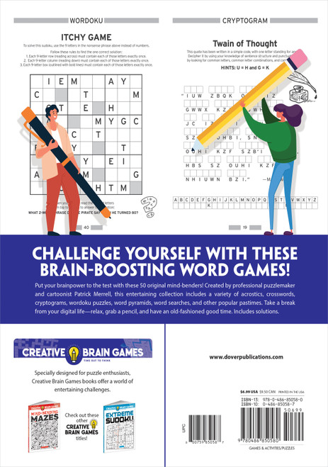 2 Pack Brain Games: Perplexing Word PuzzlesB6850580