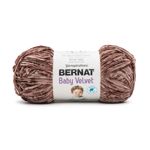2 Pack - Bernat Baby Velvet Big Ball Yarn-Chocolate - 164186-86062 - 057355490796
