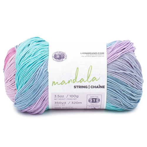 3 Pack Lion Brand Mandala String Yarn-Harmony 557L-207BP - 023032125183