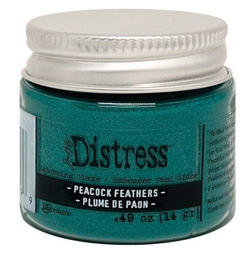 3 Pack Tim Holtz Distress Embossing Glaze -Peacock Feathers TDE84099 - 789541084099