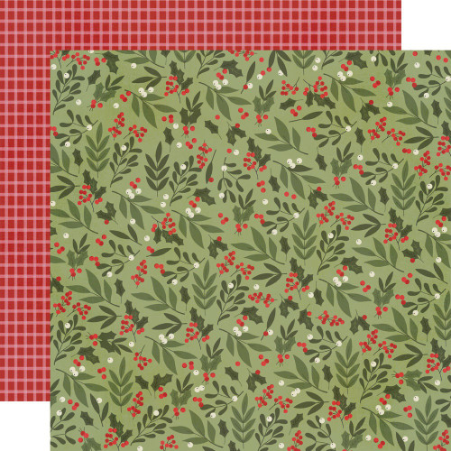 25 Pack The Holiday Life Double-Sided Cardstock 12"X12"-Tinsel & Tiddings THL12-20505 - 810112383614