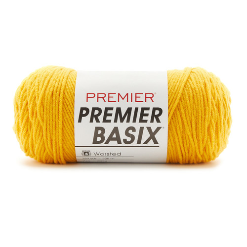 3 Pack Premier Basix Yarn-Dijon Mustard 1115-73 - 840166824740