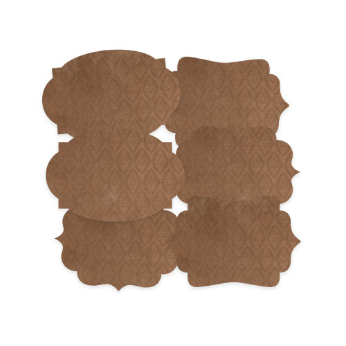 4 Pack Coffee Break Double-Sided Cardstock Tags 6/Pkg-#04 P13COF24