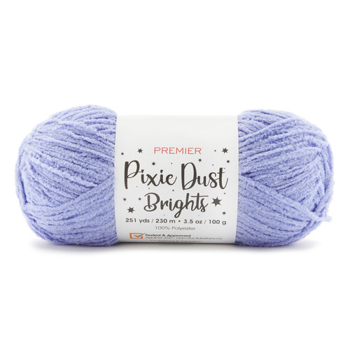 3 Pack - Premier Pixie Dust Brights Yarn-Periwinkle - 2096-13 - 840166821589