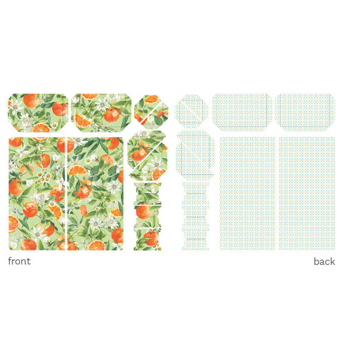 3 Pack - P13 Travel Journal Elements Set 33/Pkg-Fresh Lemonade - P13LEM40