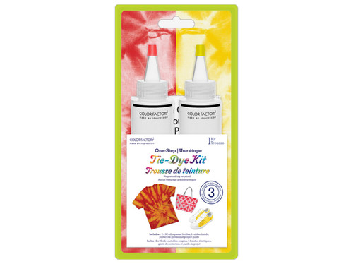 3 Pack Color Factory Tie-Dye Kit-Sunrise GP350-B - 775749267631