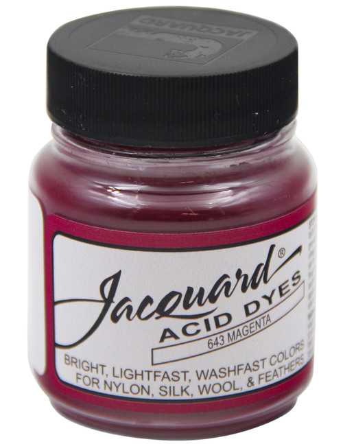 3 Pack - Jacquard Acid Dyes .5oz-Magenta - JAC-643 - 743772000341