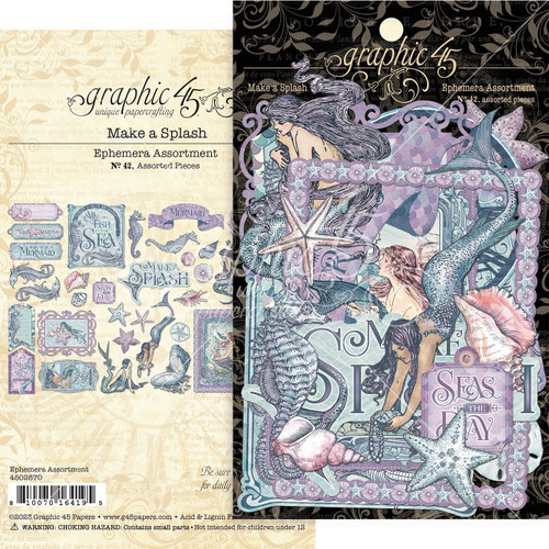 2 Pack Make A Splash Cardstock Die-Cut AssortmentG4502670 - 810070164195