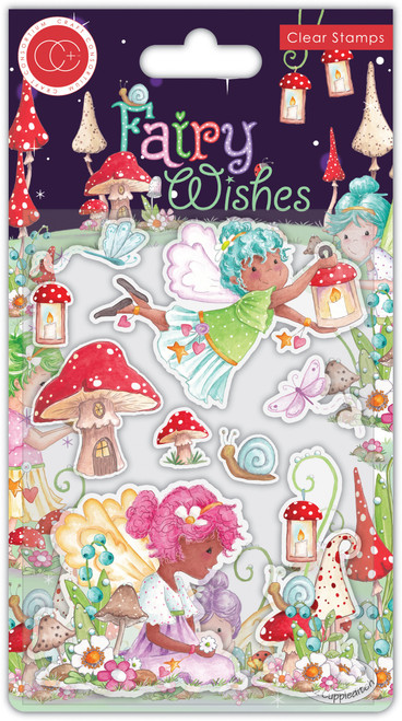 2 Pack Craft Consortium Clear Stamps-Fairy Wishes; Friends CSTMP089 - 5060921931444