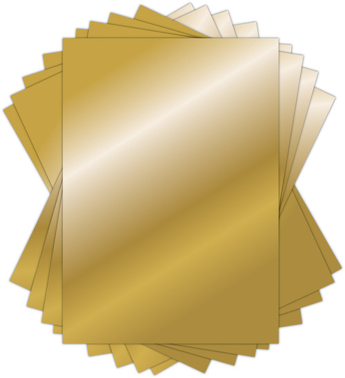 3 Pack - Craft Consortium The Essential Mirror Card A4-Gold - CCEMC-2