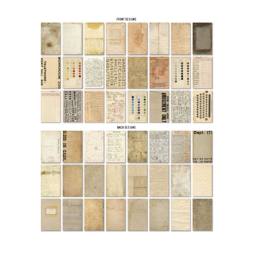 2 Pack - Idea-Ology Backdrops Double-Sided Cardstock 6"X10" 24/Pkg-Volume #4 - TH94308