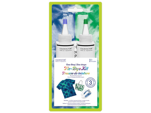 3 Pack Color Factory Tie-Dye Kit-Vivid GP350-D - 775749267655