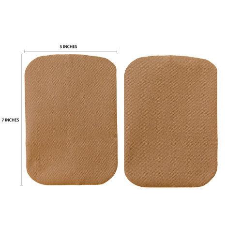 6 Pack - Bondex Iron-On Twill Patches 5"X7" 2/Pkg-Beige - 240 008-091BW 6 Pack - Bondex Iron-On Twill Patches 5"X7" 2/Pkg-Beige - 240 008-091BW