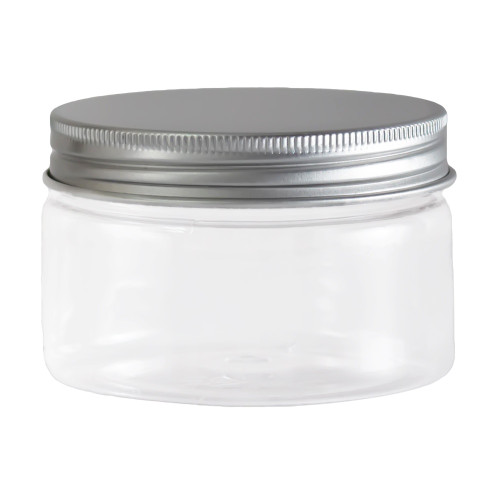 6 Pack - Life Of The Party Clear Jar with Silver Lid-4oz - 61523 - 649979615237