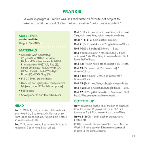 Creepy Cutie Amigurumi- - B6852126