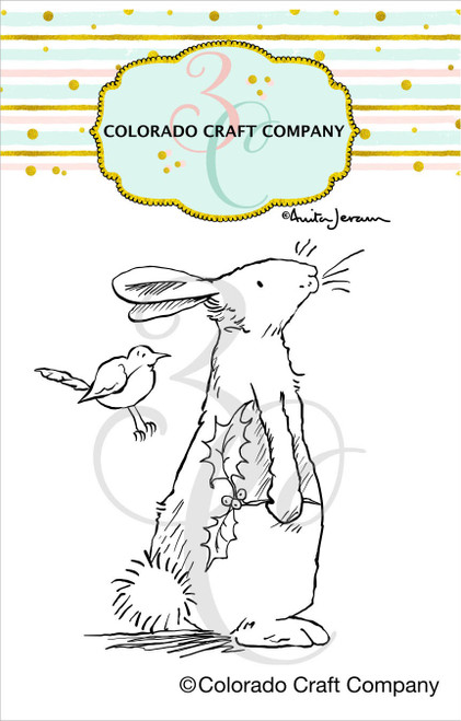 3 Pack Colorado Craft Company Clear Stamps 2"X3"-Bird Perch MiniBy Anita Jeram C3AJ842 - 810043858427