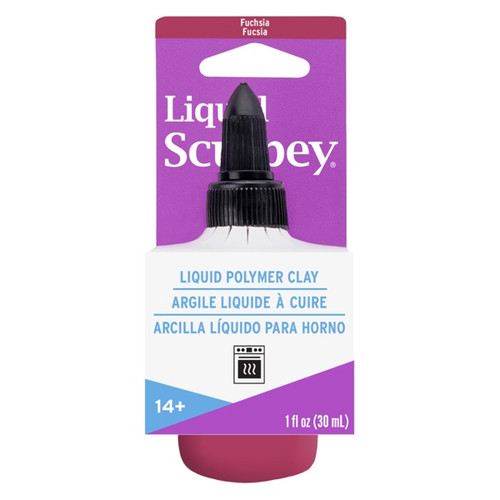 3 Pack Sculpey Liquid 1oz-Fuschia ALS-3508 - 715891350805